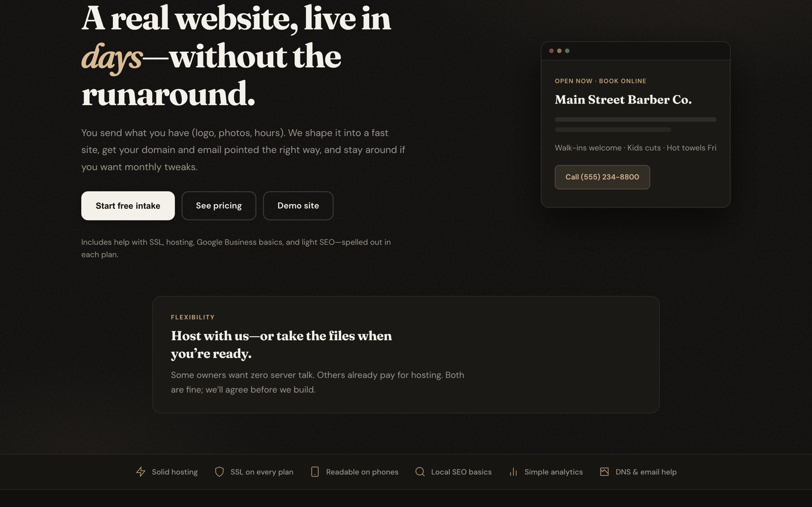 BuiltNearby website homepage